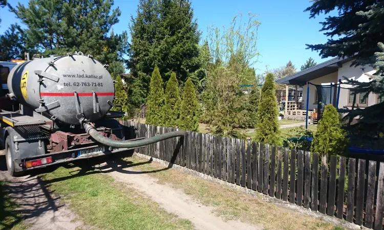 Odbiór nieczystości z ogródków działkowych