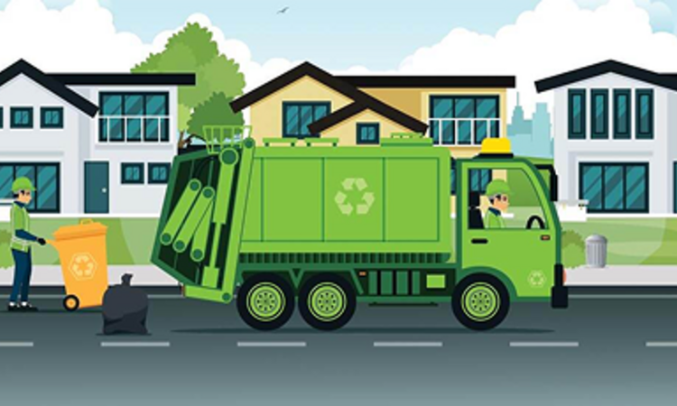 Odbiór odpadów z pojemników